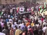 Syria فري برس درعا تحية من ثوار درعا البلد الى ادلب 10 6 2012 Damascus