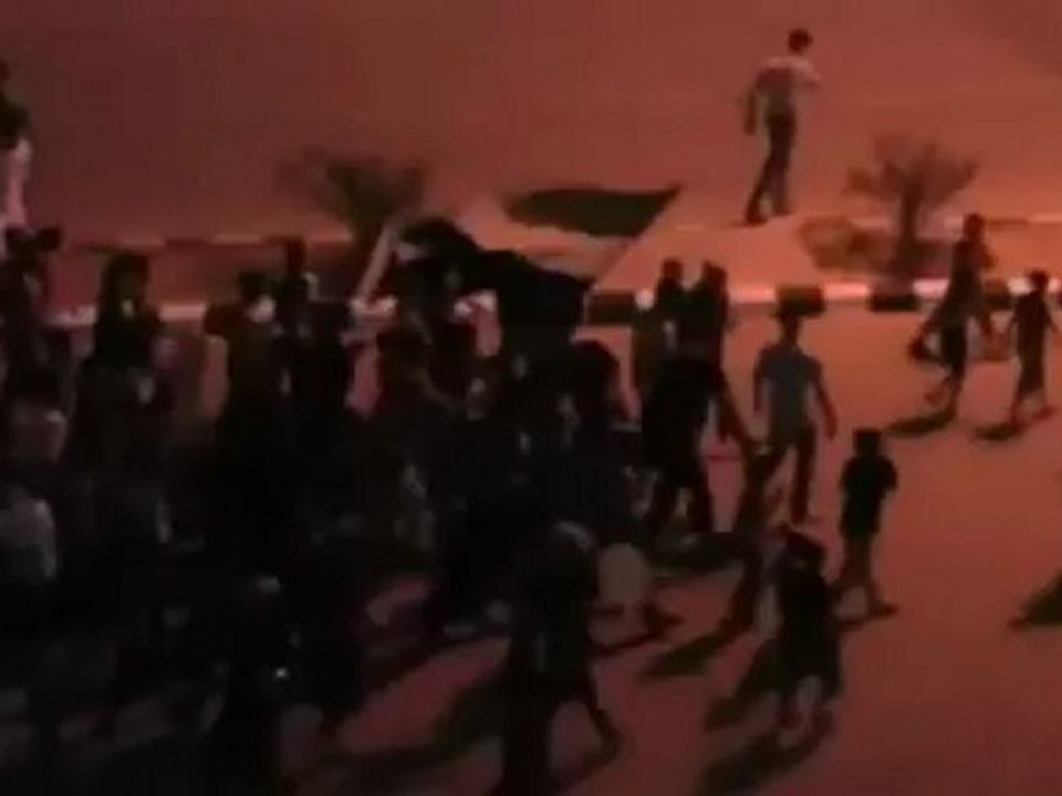 Syria فري برس حماة المحتلة مسائية حي غرب المشتل 10 6 2012  ج1 Hama