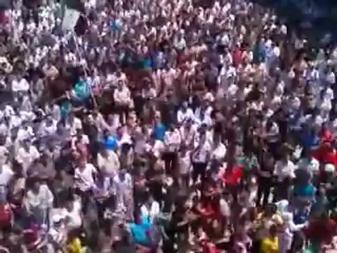 Syria فري برس حماه المحتلة اللطامنة مظاهرة حاشدة وهتافات رائعة 10 6 2012 Hama