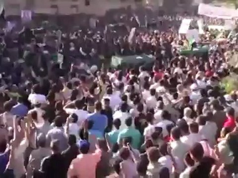 Syria فري برس درعا الله أكبر رسالة من أبطال درعا إلى المسيء نصر اللات المجرم 10 6 2012 Daraa