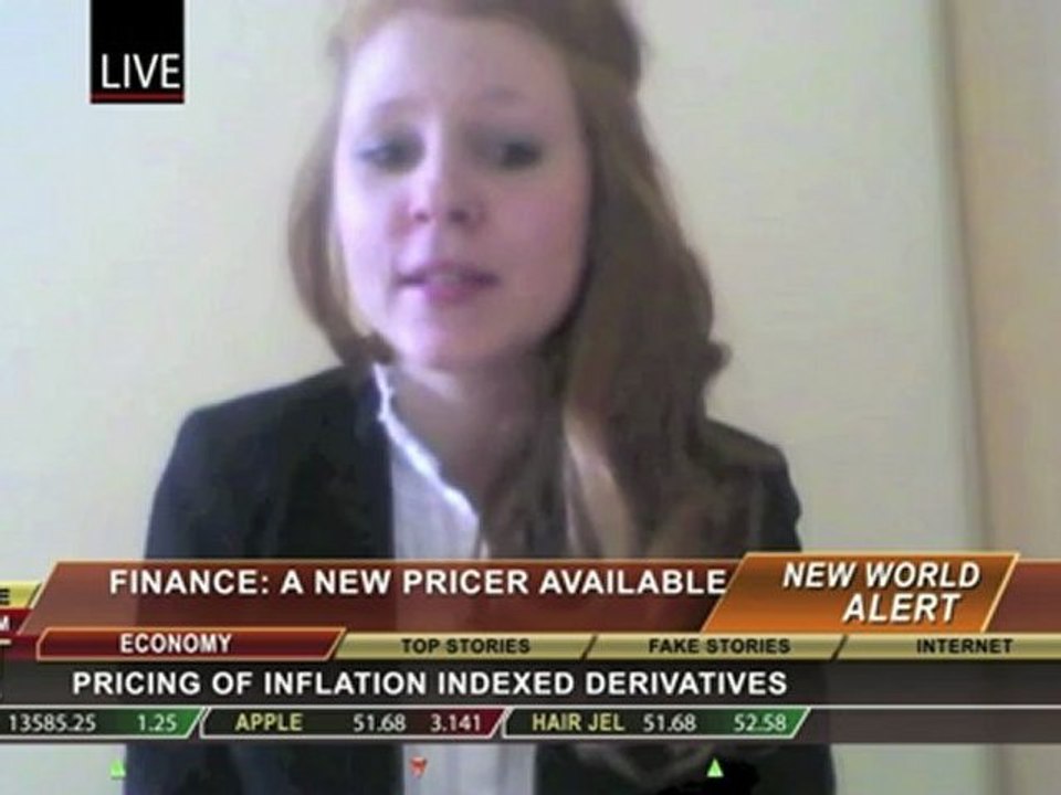 Pricing des options indexées : outil financier de calcul de prix - PPE 2012