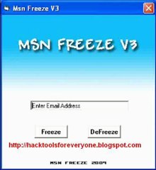 Freeze MSN v3.0 - a neccessary tool for MSN