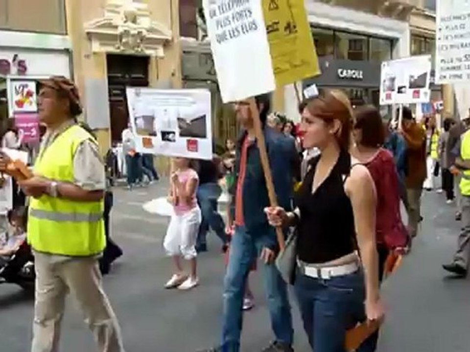 Manifestation Antennes31 à Toulouse samedi 9 juin 2012