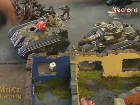 Necrons vs Imperial Guard Warhammer 40k Battle Report - Part 2/3 - Beat Matt Batrep