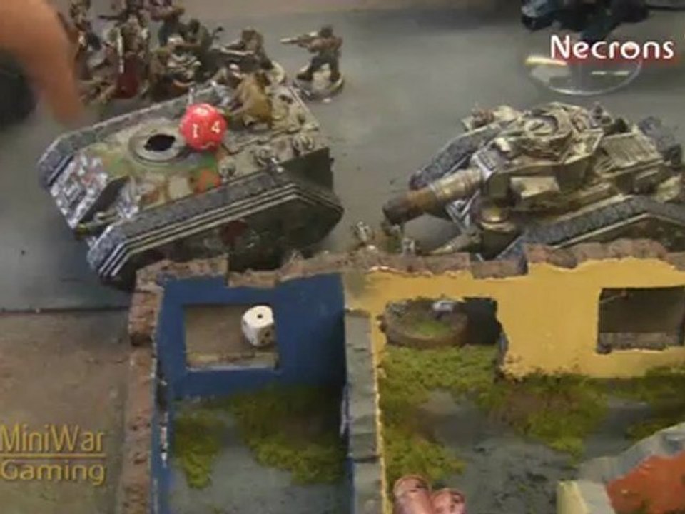 Necrons vs Imperial Guard Warhammer 40k Battle Report - Part 2/3 - Beat Matt Batrep