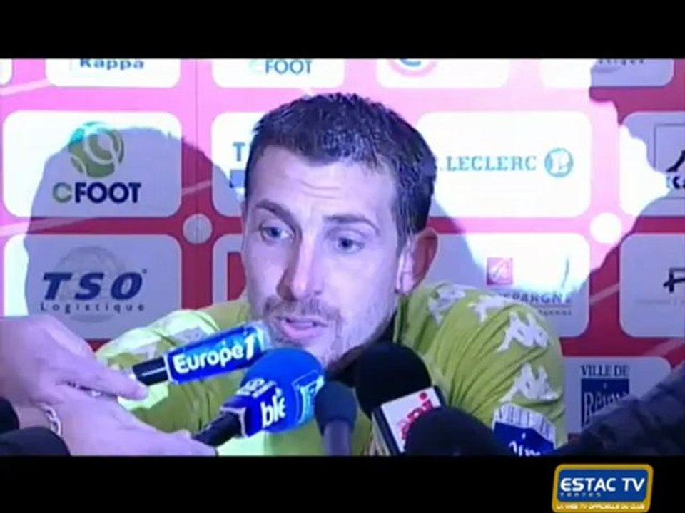 REIMS/ESTAC Interview d'après match