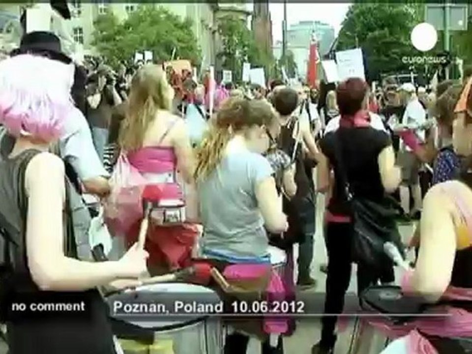 Manifestations anti-Euro 2012 - no comment