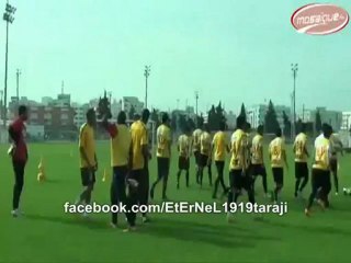 Première séance d'entrainements de l'EST avec Nabil Maaloul