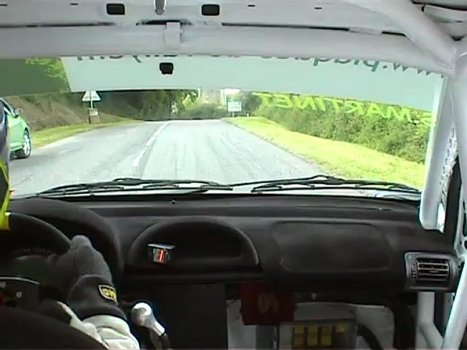 course de cote de Sancerre 2012 , MARTINET stephane clio rs F2000