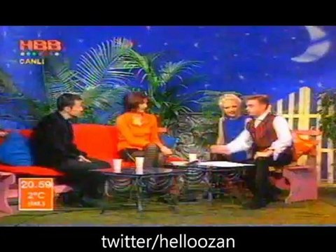 90 lar ozan feridun düzağaç aslı HBB TV hello ozan demiralp demir alp