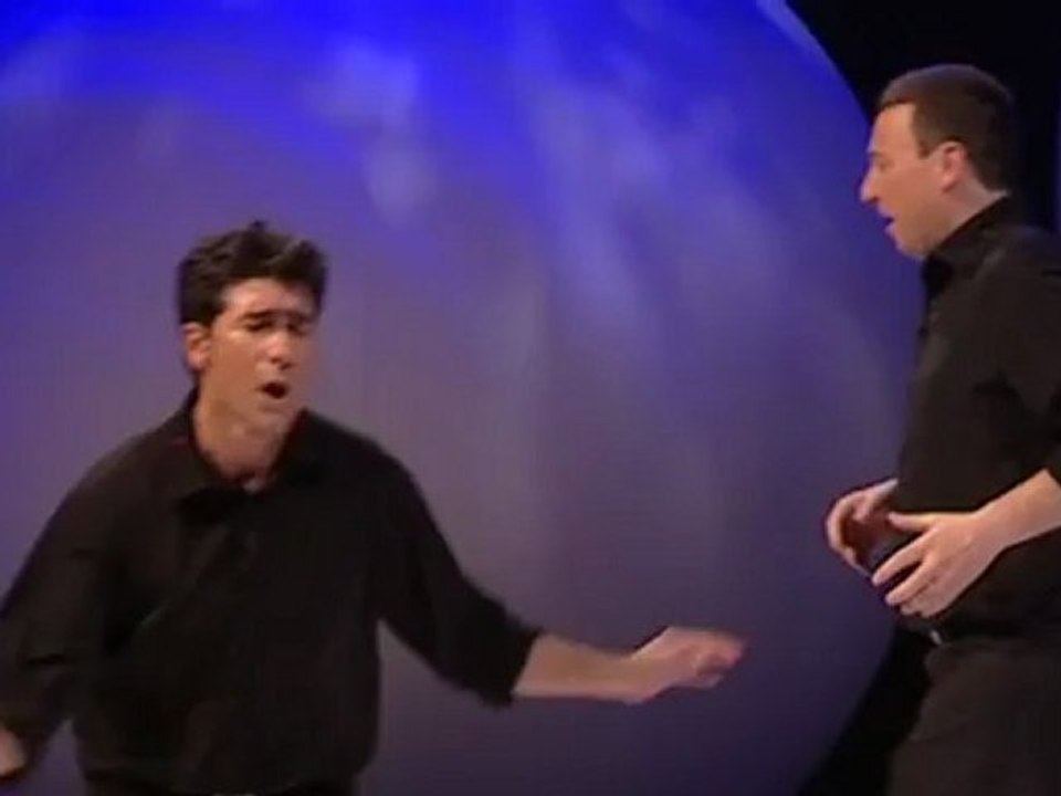 Les Bonimenteurs en pleine impro