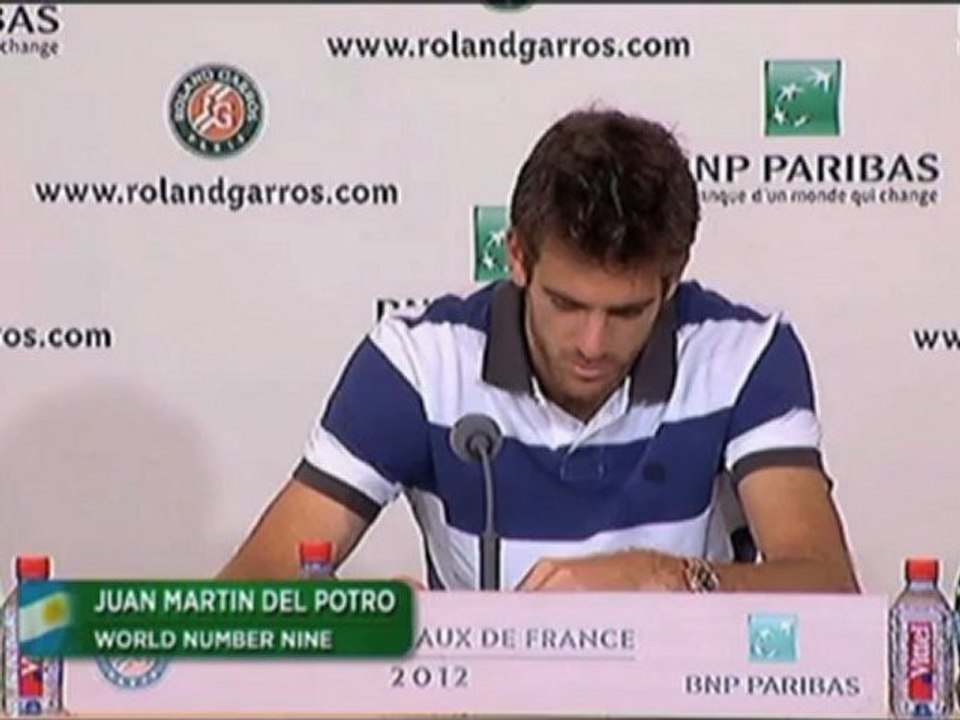 French Open: Del Potro: Aggressiv spielen
