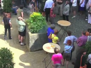 Namur, Academie des Beaux Arts, la premiere pierre