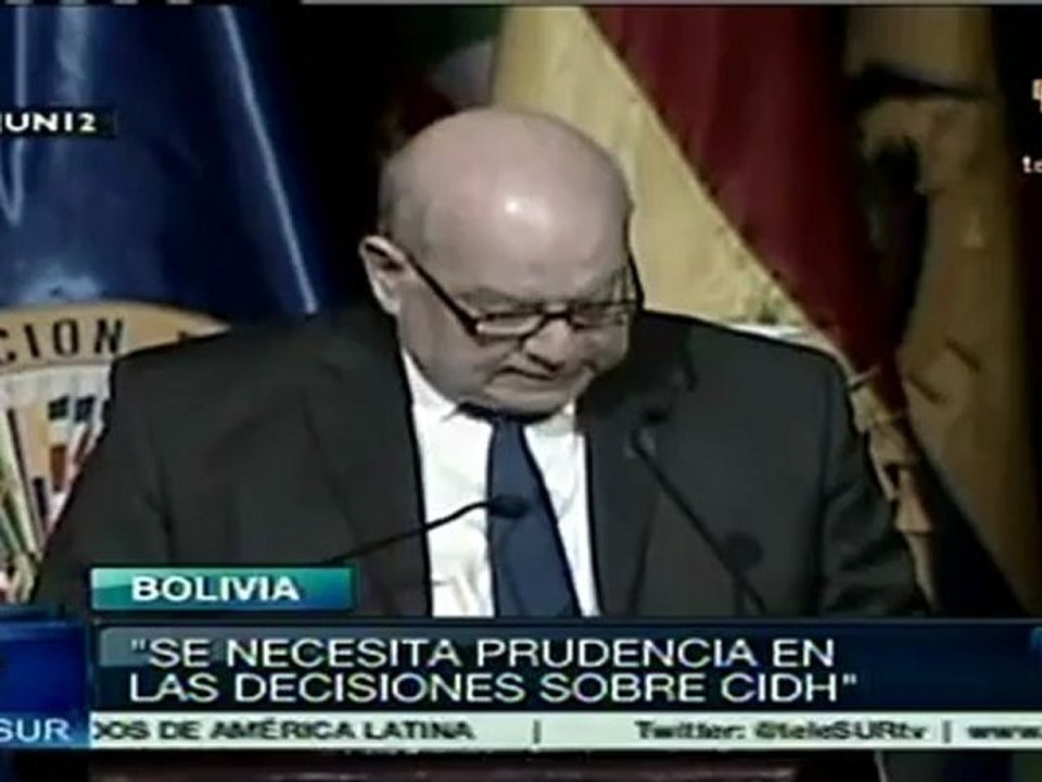Evo Morales plantea dos camino para la OEA: morir o renacer