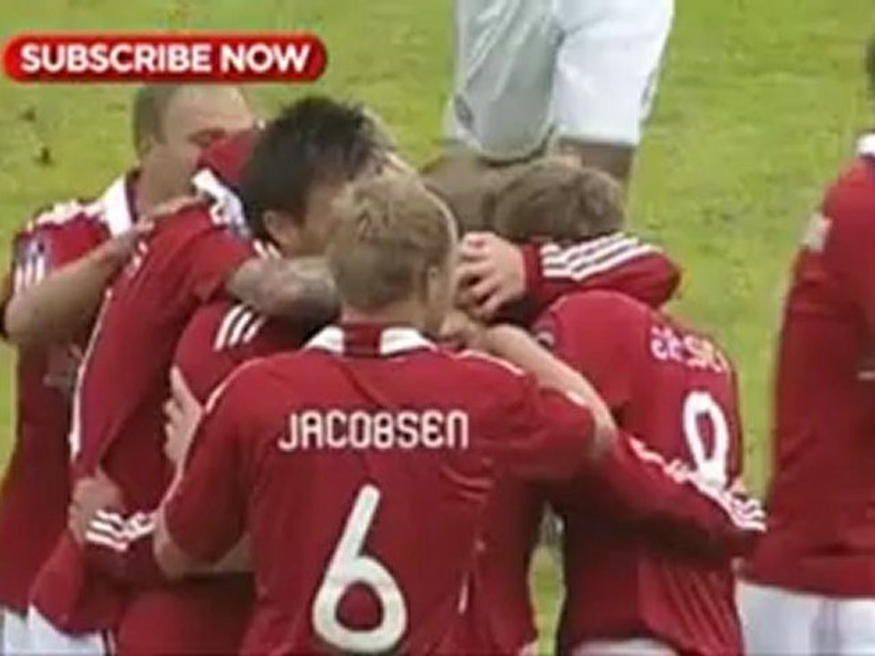 Η πορεία της Δανίας στο Euro 2012