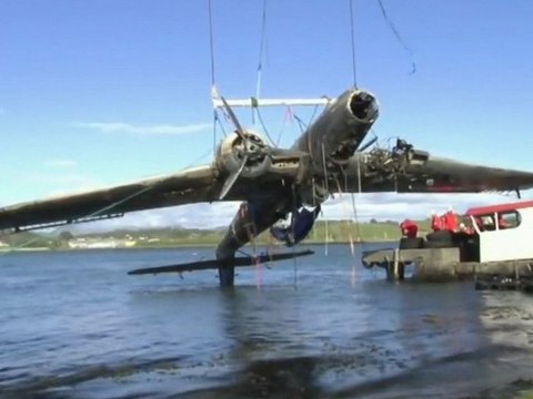 L'avion de la Seconde Guerre retrouvé en Norvège
