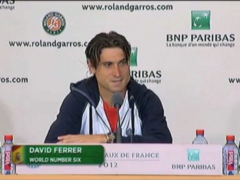 French Open: Ferrer: 'Zur Zeit gut drauf'