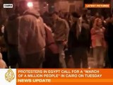 Al Jazeera report from Tahrir Square 8:30am, February 1