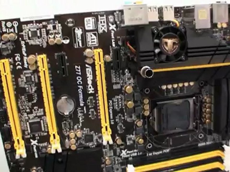 Exclusive hands-on with the ASRock Z77 OC Formula, ...