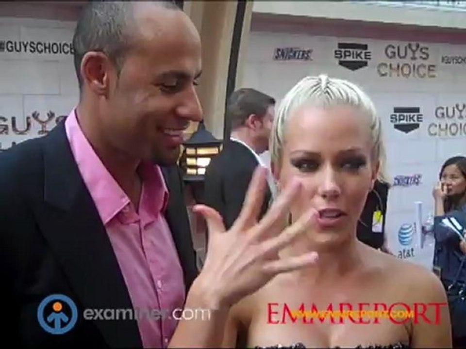 Kendra Wilkinson and Hank Baskett Interview-Guys Choice Awards 060212