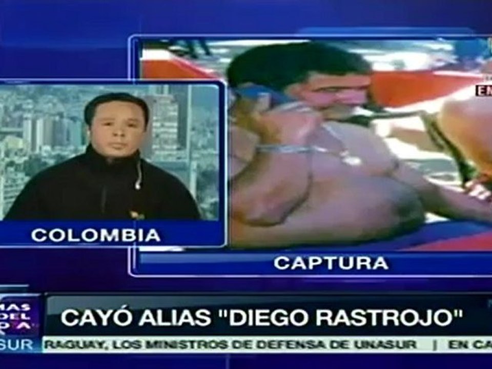 Santos agradece a Chávez captura de Diego Rastrojo