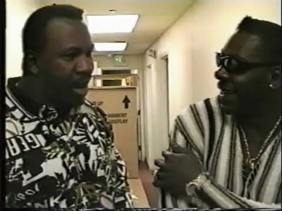 Harlem Heat(Booker T/Stevie Ray) interview 1996