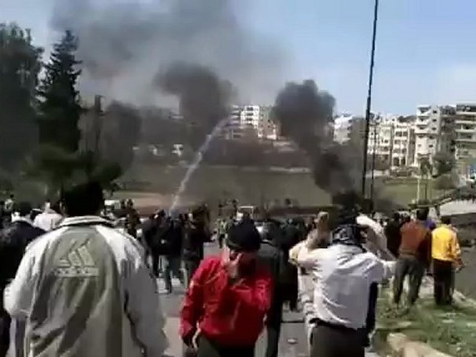 Footage from Daraa