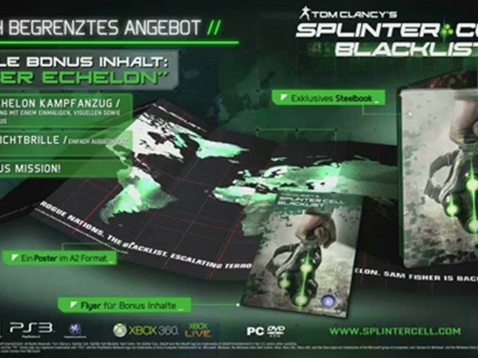 Splinter Cell Blacklist - Sam Trailer Deutsch HD