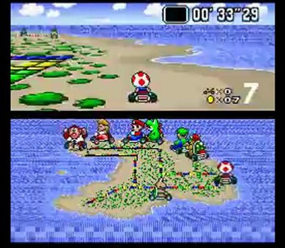 Zoro Défi : Super Mario Kart ( Super Nes )