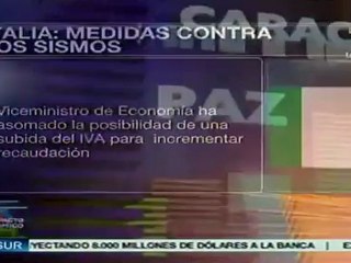 Medidas contra daños por sismos en Italia