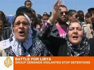 Human Rights Watch demand Libyan rebels stop detentions