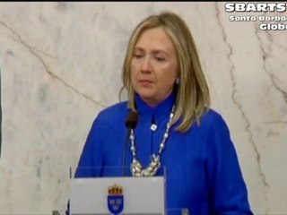 Clinton Comments on Syria, Iran, and European Economy Global News