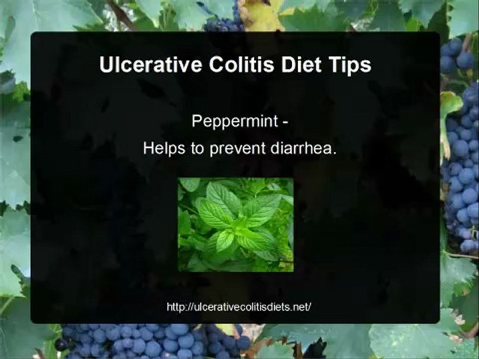 Ulcerative Colitis Diet