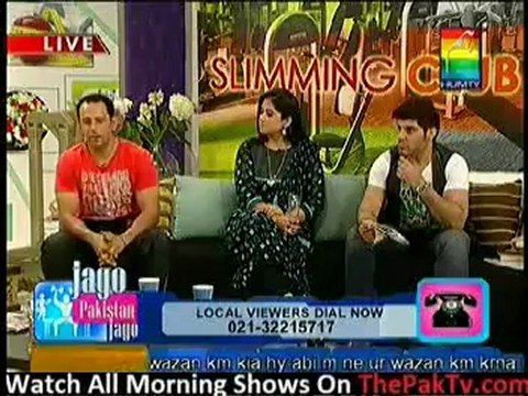 Jago Pakistan Jago By Hum TV - 5th June 2012 [Slimming Club] - Part 4