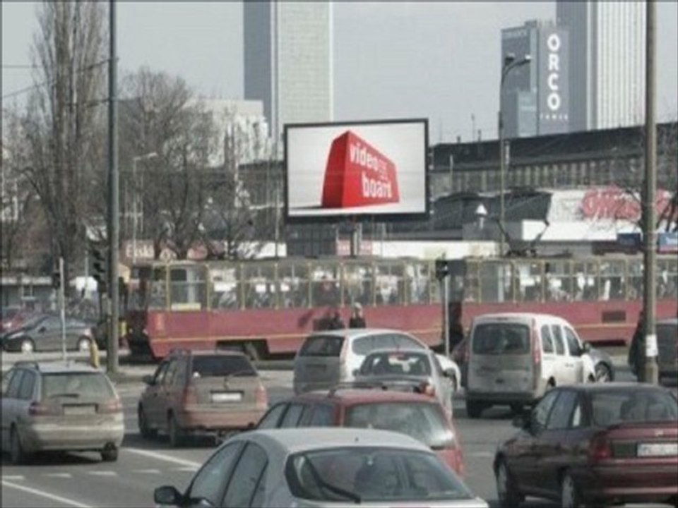 EKRAN LED WARSZAWA, RONDO DASZYŃSKIEGO TEL.782 666 777