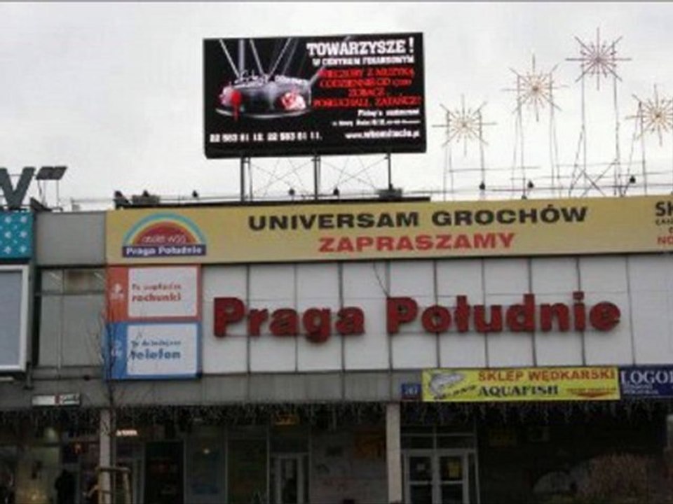 EKRAN LED WARSZAWA, RONDO WIATRACZNA TEL.782 666 777