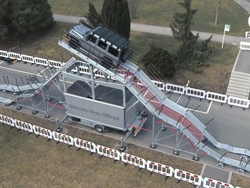 Le Mercedes Classe G roi du franchissement