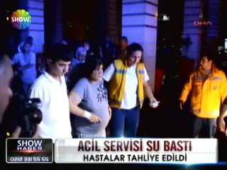 Acil servisi su bastı - 04 haziran 2012