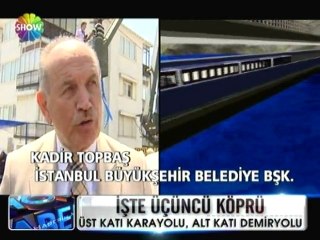 Üçüncü köprü iki katlı yapılacak - 04 haziran 2012