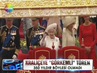 Kraliçeye görkemli tören - 04 haziran 2012