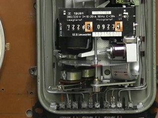 AEG TDU8ft  kWh meter from 1940's