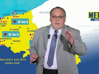 Opal'TV : la météo du mercredi 6 juin 2012