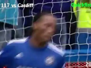 Didier Drogba's 157 Chelsea Goals 2004/2012