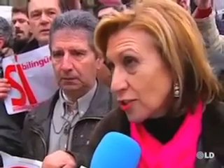 Detienen a tres radicales en los enfrentamientos durante el acto de Galicia Bilingüe