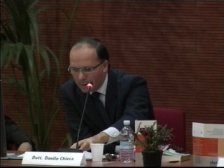 15 - Dott. Danilo Chieca - Relazione - 17 ottobre 2009