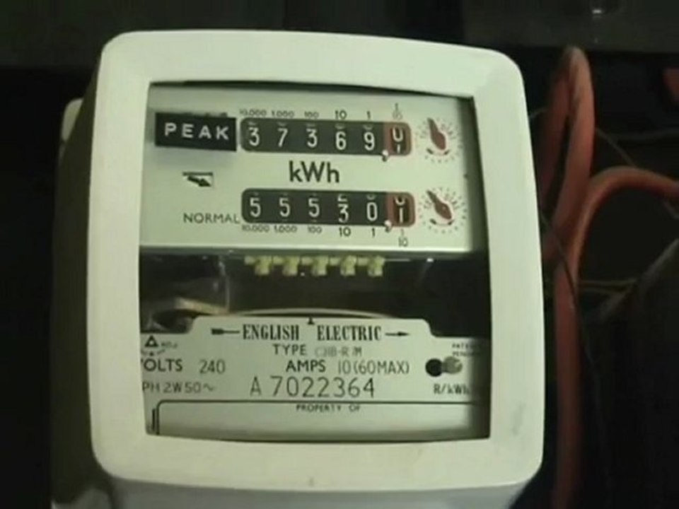 3 x kWh meters at 40 Ampères loading