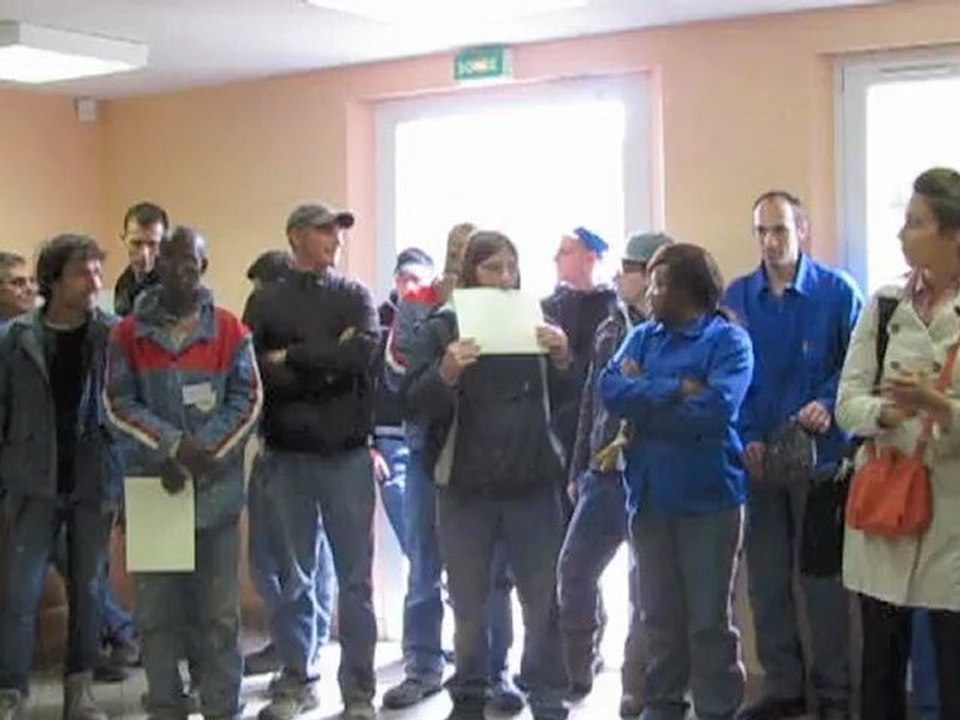 Beauvais/Ecospace : remise de diplômes aux stagiaires du chantier d'insertion