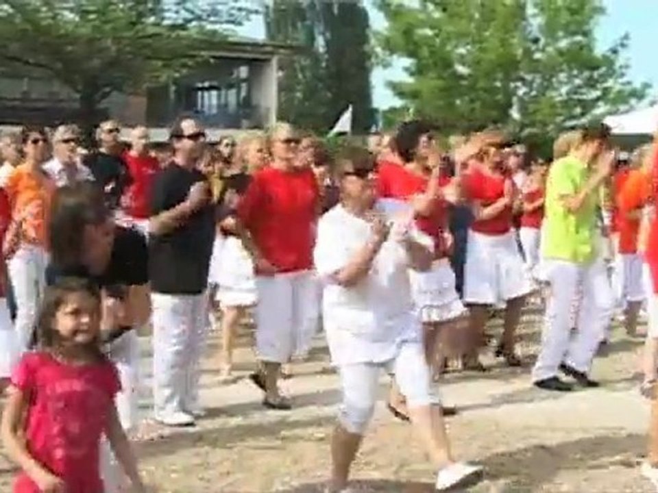 Flash mob de la Fête du Sport du Plateau Briard - 2 juin 2012