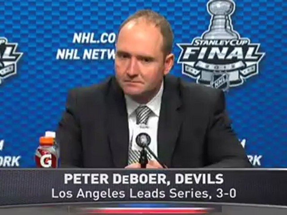 Kings' Sutter, Devils' DeBoer on Game 3