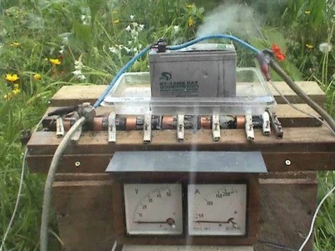 12 Volts SLA accu destruction